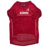 Pets First NCAA College Alabama Crimson Tide Mesh Jersey for DOGS & CATS, Medium. Licensed Dog Jersey with your Favorite Football/Basketball College Team