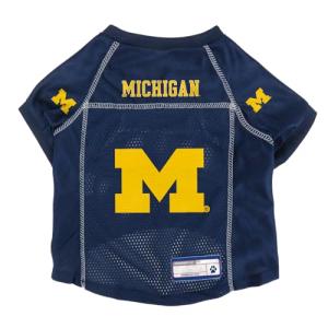 Littlearth Michigan Wolverines NCAA Basic Pet Jersey