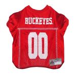 NCAA Dog Jersey, X-Small, Ohio State University Buckeyes