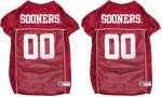 NCAA College Oklahoma Sooners Mesh Jersey for Dogs & Cats, Medium. Licensed Big Dog Jersey with Your Favorite Football/Basketball College Team (Pack of 2)