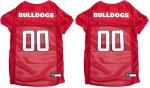 NCAA College Georgia Bulldogs Mesh Jersey for Dogs & Cats, Small. Licensed Big Dog Jersey with Your Favorite Football/Basketball College Team (Pack of 2)