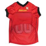 Pets First NCAA College Maryland Terrapins Mesh Jersey for Dogs & Cats, Small. Licensed Big Dog Jersey with Your Favorite Football/Basketball College Team (Pack of 2)