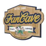 YouTheFan NCAA Notre Dame Fighting Irish Fan Cave Sign