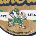 YouTheFan NCAA Notre Dame Fighting Irish Fan Cave Sign