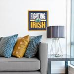 YouTheFan NCAA Notre Dame Fighting Irish Slogan Series 3D Wall Art