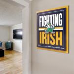 YouTheFan NCAA Notre Dame Fighting Irish Slogan Series 3D Wall Art