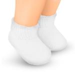 Creative Knitwear College Baby NCAA Officially Licensed Baby Bootie Sock - Notre Dame Fighting Irish Shamrock Navy/Gold Logo - White - Newborn - 6 Months