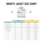 Creative Knitwear College Baby NCAA Officially Licensed Letterman Varsity Jacket - Notre Dame Leprechaun Logo - Navy - 3T