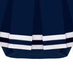 College Baby NCAA Officially Licensed Cheerleader Bodysuit Dress - Embroidered Notre Dame Fighting Irish Leprechaun Logo - Navy - 18 Months