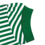 Creative Knitwear Notre Dame University Fighting Irish Striped Game Day Dress With Bloomer, Nd Green, 12 Months