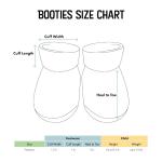 Creative Knitwear College Baby NCAA Officially Licensed Baby Bootie Sock - Notre Dame Fighting Irish Shamrock Navy/Gold Logo - Kelly - Newborn - 6 Months