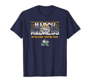 Notre Dame Fighting Irish March Madness 2025 W Basketball T-Shirt