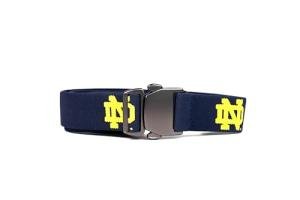 StadiumSpot Officially Licensed NCAA Notre Dame Performance Stretch Belt, One Size Fits All