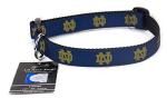 All Star Dogs Notre Dame Ribbon Dog Collar - Small