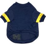 Pets First NCAA Michigan Wolverines T-Shirt for Dogs & Cats. Size Small. Football/BASKTBALL Dog Shirt for College NCAA Team Fans. New & Updated Fashionable Stripe Design