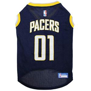Pets First NBA INDIANA PACERS DOG Jersey, Small - Tank Top Basketball Pet Jersey