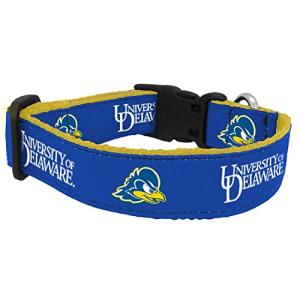 NCAA Delaware Fightin' Blue Hens Dog Collar, Medium