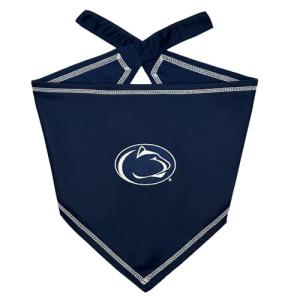 Pets First NCAA Penn State Nittany Lions TIE Bandana, Size Small/Medium. Dog Bandana Scarf Bib for Pet Cat Dog. The Ultimate Game-Day, Party Bandana