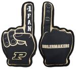 Pets First NCAA Purdue Boilermakers #1 Fan Toy. Best Sports Dog Toy with Double Stitched Trim and Tough Nylon Material Filled with Chewable Polyfil and Inner Squeaker