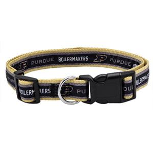 Pets First Collegiate Pet Accessories, Dog Collar, Purdue Boilermakers, Large