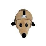 NCAA Purdue Boilermakers Plush Hedgehog Toy for Dogs & Cats, Cool Soft Pet Toy for Fun and Interactive Play, Dog Chew Toy with Squeaker, Licensed Hot Pet Toy