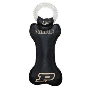 Pets First NCAA Purdue Boilermakers Dental Dog TUG Toy with Squeaker. Tough PET Toy for Healthy Fun, Teething & Cleaning Pets Teeth & Gum