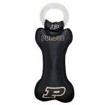 Pets First NCAA Purdue Boilermakers Dental Dog TUG Toy with Squeaker. Tough PET Toy for Healthy Fun, Teething & Cleaning Pets Teeth & Gum