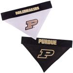 Pets First Collegiate Pet Accessories, Reversible Bandana, Purdue Boilermakers, Large/X-Large