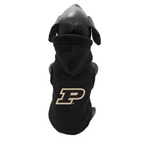 All Star Dogs NCAA Purdue Boilermakers Polar Fleece Hooded Dog Sweatshirt, Medium