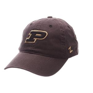 NCAA Zephyr Purdue Boilermakers Mens Scholarship Relaxed Hat, Adjustable, Team Color