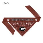 Littlearth NCAA Georgia Bulldogs Pet Bandana, Team Color, Medium