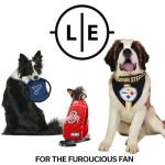 Littlearth NCAA Tough Chewer Pet Football Purdue Boilermakers