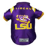Littlearth NCAA LSU Tigers Premium Pet Jersey, Team Color, Small