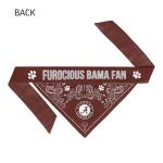Littlearth NCAA Alabama Crimson Tide Pet Bandana, Team Color, Small