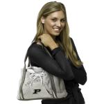 Littlearth NCAA Purdue Boilermakers Hoodie Purse, Team Color, 9.5” x 15.5” x 4”