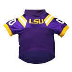 Littlearth NCAA LSU Tigers Premium Pet Jersey, Team Color, Small