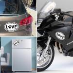 Oval Car Magnet Decal for Car - Can't Buy Love, But Can Rescue It - Rescue Dogs Magnetic Bumper Sticker