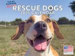 Rescue Dog Calendar 2026 Monthly Wall Calander 12 Month Dogs Gifts For Dog Lovers | American Made In The USA