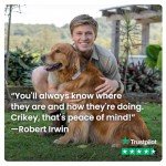 Tractive Dog GPS Collar - Real-Time Location & Alerts