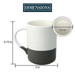 Pavilion - 18 oz Large Coffee Cup Mug - In This Home, The Dog Makes The Rules