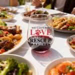 XQLZY You Can'T Buy Love But You Can Rescue It Stemless Wine Glass, Funny Animal Rescue Wine Glass Gifts for Dog Cat Lover, Christmas Birthday Thanksgiving Gifts for Women Mom Aunt BFF Sister Friend