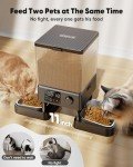 Automatic Cat Feeder for 2 Cats and Small Pets