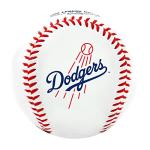 Rawlings MLB Los Angeles Dodgers Team Logo Baseball, White, 1