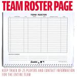 Franklin Sports MLB Baseball + Softball Scorebook - Book for Stats - Coaching Official Scorekeeper - 25 Games