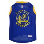 Pets First NBA GOLDEN STATE WARRIORS DOG Jersey, Medium - Tank Top Basketball Pet Jersey