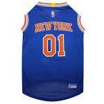 Pets First NBA NEW YORK KNICKS DOG Jersey, Small - Tank Top Basketball Pet Jersey
