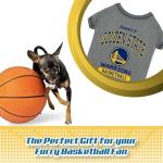Pets First NBA Licensed Hoodies & T-shirt for Dogs & Cats, Golden State Warriors, Small