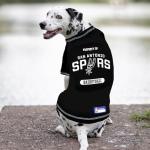 Pets First NBA Licensed Hoodies & T-shirt for Dogs & Cats, SAN Antonio Spurs, Medium