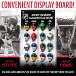 Franklin Sports NHL Standings Tracker with Mini Helmets