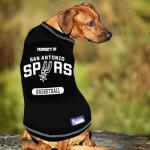 Pets First NBA Licensed Hoodies & T-shirt for Dogs & Cats, SAN Antonio Spurs, Medium